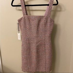 Tweed body con dress